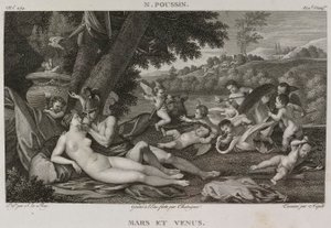 Denis-Sébastien Leroy, Chataigner e Niquet - Marte e Vénus, segundo Nicolas Poussin - 1802-1815