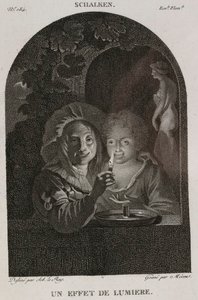 Denis-Sébastien Leroy et Mécou - Um efeito de luz, segundo Schalken - 1802-1815