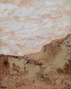 Abstrato do Deserto Terroso de Denise Quah