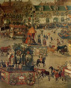 O Ommeganck em Bruxelas em 31 de maio de 1615: detalhe do Triunfo de Isabella da Espanha