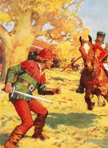 Robin Hood sob ataque de Derek Charles Eyles