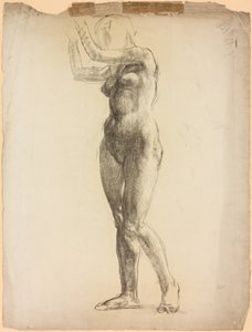 Estudo de uma figura feminina de Derwent Lees