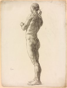 Estudo de uma figura masculina de Derwent Lees