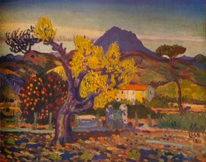 Árvore de pêra em flor, 1913 1932