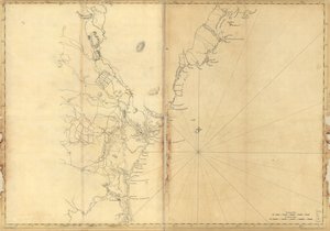 (Costa de Nova Inglaterra de Cape Elizabeth, Me. a Newburyport, Massachusetts. LOC 77693969 de Joseph F. W. Des Barres