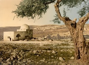 Túmulo de Raquel, Jerusalém, Terra Santa, c.1890-c.1900 (fotocópia)