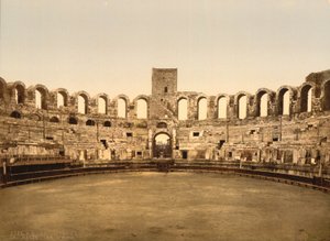 Arena, Arles, França, Impressão fotocromática, circa 1900 de Detroit Publishing Co.