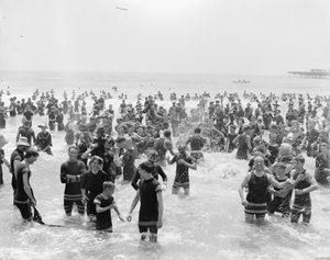 Padres , Atlantic City, Nova Jersey de Detroit Publishing Co.