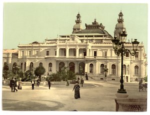 Cassino de Monte Carlo, Mônaco de Detroit Publishing Co.