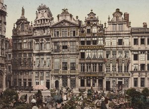 Grand Place, Bruxelas, c.1900 de Detroit Publishing Co.