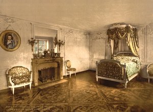Petit Trianon, Versalhes, câmara de Maria Antonieta, c.1890-1900