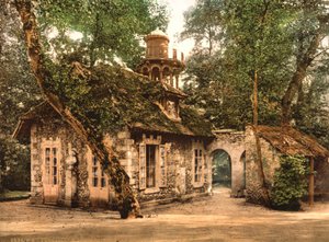 Pequeno Trianon, a leiteria, Versailles, c.1890-1900 de Detroit Publishing Co.