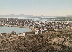 Porto do Pireu, 1905 de Detroit Publishing Co.