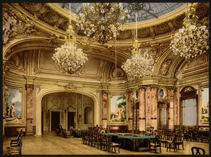 The New Gambling Room, Monte Carlo, Riviera, Mônaco de Detroit Publishing Co.