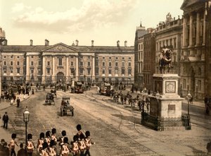 Faculdade verde, Dublin, c.1890-1900 (photochrom) de Detroit Publishing Co.