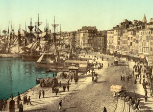 Porto velho (porto velho), Marselha, France, c.1890-1900 (photochrom)