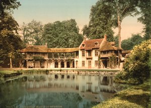 Parque de Petit Trianon, casa do senhor, Versalhes, c.1890-1900 (photochrom)