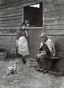 Expectativa, da "Hora do Lazer", 1888 de Dewey Bates