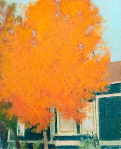 Its Fall Again, 2023 (pastel sobre papel)
