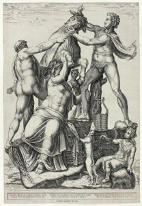 O Touro Farnese com Dirce, Zethus e Amphion