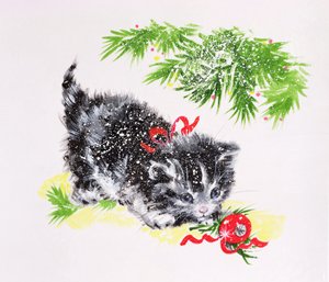 Gatinho de natal