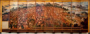 A Cidade do México, cerca de 1690. de Diego Correa