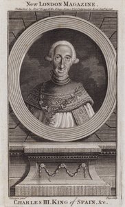 Carlos III, Rei de Espanha de Diego Rodriguez de Silva y (after) Velazquez