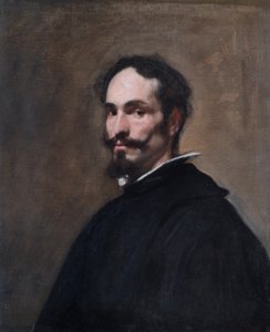 Um cavalheiro espanhol, provavelmente Jos Nieto, Camareiro da Rainha Mariana da Áustria, Esposa de Filipe IV, meados dos anos 1640 (óleo sobre tela) de Diego Velázquez