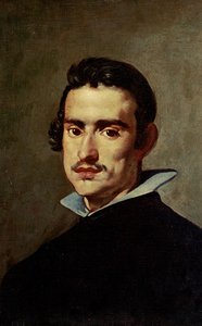Busto de um jovem (autorretrato), c.1623 (óleo sobre tela)