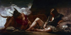 Mercúrio e Argo, c.1659 (óleo sobre tela)