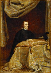 Filipe IV de Espanha, rezando ... (pintura sobre tela) de Diego Rodriguez de Silva y Velazquez