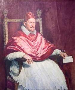Papa Inocêncio X, chamado Giambattista Pamfili de Diego Velázquez
