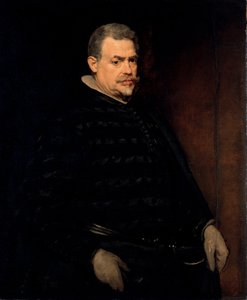 ""Retrato de Don Juan Mateos (mort 1643)"" Pintura de Diego Velasquez (Velazquez) (1599-1660) 1631 Dresden, coleções de arte do estado de Diego Velázquez
