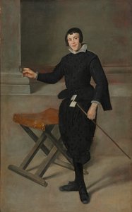 Retrato do bobo da corte Calabazas, c.1631-1632