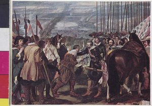 A rendição de Breda 1625 Diego Velázquez de Diego Rodriguez de Silva y Velazquez