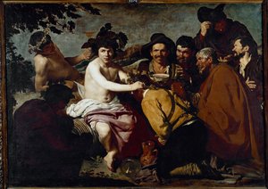 O triunfo de Baco ou dos bêbados (óleo sobre tela de Diego Velázquez