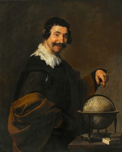 Demócrito, c. 1628-1629. de Diego Velázquez