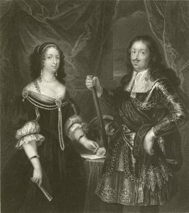 Fernando de Médicis e sua consorte de Diego Velázquez