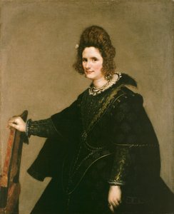 Retrato de uma senhora, c.1630 de Diego Velázquez
