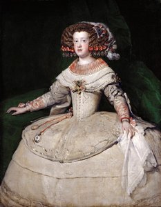 A infanta Maria Teresa de Espanha, década de 1650 de Diego Velázquez