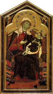 Madonna e Criança, cerca de 1262 de Dietisalvi di Speme