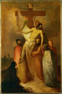 Descida da Cruz (óleo sobre tela) de Dimitrije Auramovic