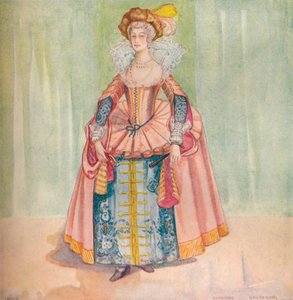 Uma mulher da época de Tiago I, 1907 de Dion Clayton Calthrop