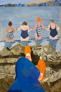 Avós (colagem) de Dione Verulam