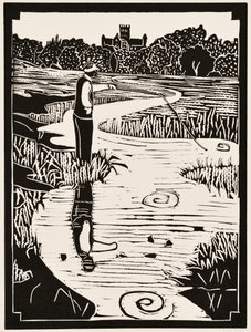 Meses do ano: maio, 2012 (linogravura) de Dione Verulam