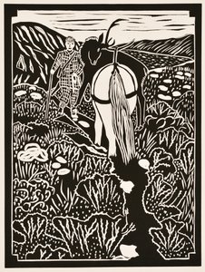 Meses do ano: setembro, 2012 (linogravura)