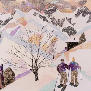 Caminhando para o almoço, 2015 (colagem)