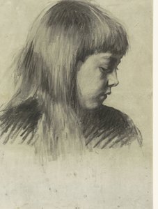 Busto de uma mulher