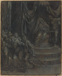 Pilatos lavando as mãos enquanto Cristo é levado de Dirck Barendsz