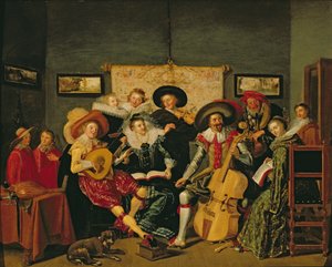 Uma festa musical, c.1625